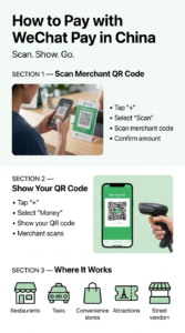 How to pay with WeChat Pay in China using QR codes