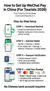 How to set up WeChat Pay in China as a foreign tourist step-by-step guide